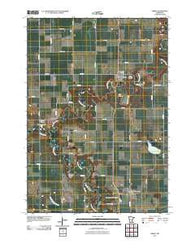 Amboy Minnesota Historical topographic map, 1:24000 scale, 7.5 X 7.5 Minute, Year 2010