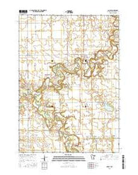 Amboy Minnesota Current topographic map, 1:24000 scale, 7.5 X 7.5 Minute, Year 2016