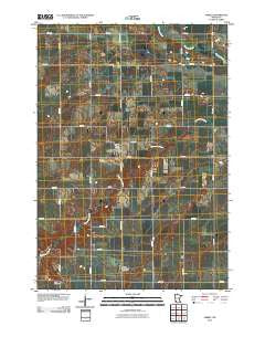 Amiret Minnesota Historical topographic map, 1:24000 scale, 7.5 X 7.5 Minute, Year 2010