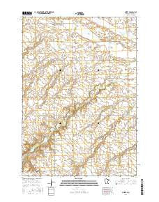 Amiret Minnesota Current topographic map, 1:24000 scale, 7.5 X 7.5 Minute, Year 2016