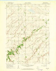 Amiret Minnesota Historical topographic map, 1:24000 scale, 7.5 X 7.5 Minute, Year 1962
