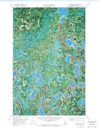 Anderson Lake Minnesota Historical topographic map, 1:24000 scale, 7.5 X 7.5 Minute, Year 1970