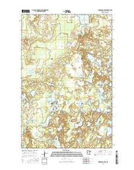 Anderson Lake Minnesota Current topographic map, 1:24000 scale, 7.5 X 7.5 Minute, Year 2016