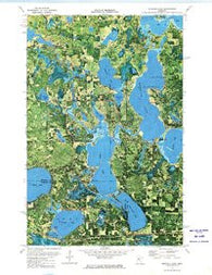 Andrusia Lake Minnesota Historical topographic map, 1:24000 scale, 7.5 X 7.5 Minute, Year 1972