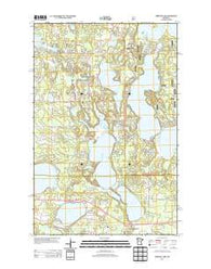 Andrusia Lake Minnesota Historical topographic map, 1:24000 scale, 7.5 X 7.5 Minute, Year 2013