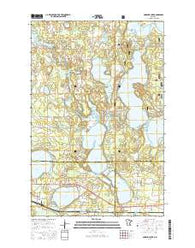 Andrusia Lake Minnesota Current topographic map, 1:24000 scale, 7.5 X 7.5 Minute, Year 2016
