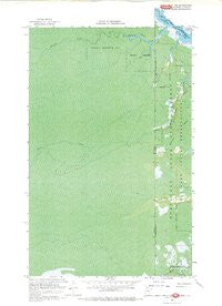 Angle Inlet SW Minnesota Historical topographic map, 1:24000 scale, 7.5 X 7.5 Minute, Year 1967