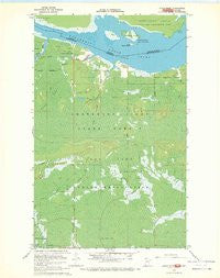 Angle Inlet Minnesota Historical topographic map, 1:24000 scale, 7.5 X 7.5 Minute, Year 1967