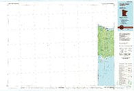 Angle Inlet Minnesota Historical topographic map, 1:100000 scale, 30 X 60 Minute, Year 1985