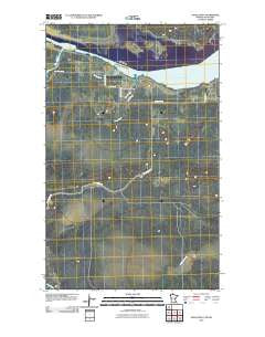 Angle Inlet Minnesota Historical topographic map, 1:24000 scale, 7.5 X 7.5 Minute, Year 2010