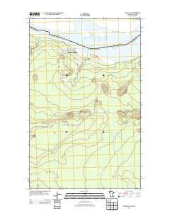 Angle Inlet Minnesota Historical topographic map, 1:24000 scale, 7.5 X 7.5 Minute, Year 2013