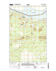 Angle Inlet Minnesota Current topographic map, 1:24000 scale, 7.5 X 7.5 Minute, Year 2016