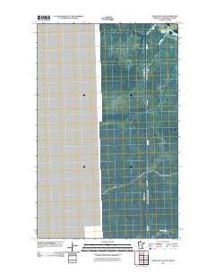 Angle Inlet SW Minnesota Historical topographic map, 1:24000 scale, 7.5 X 7.5 Minute, Year 2011