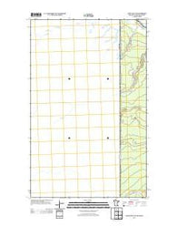 Angle Inlet SW Minnesota Historical topographic map, 1:24000 scale, 7.5 X 7.5 Minute, Year 2013