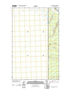 Angle Inlet SW Minnesota Historical topographic map, 1:24000 scale, 7.5 X 7.5 Minute, Year 2013