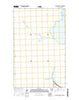 Angle Inlet SW OE N Minnesota Current topographic map, 1:24000 scale, 7.5 X 7.5 Minute, Year 2016