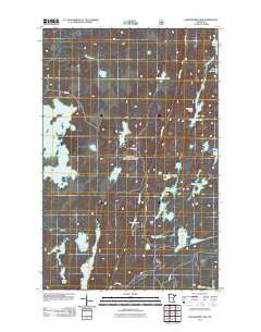 Angleworm Lake Minnesota Historical topographic map, 1:24000 scale, 7.5 X 7.5 Minute, Year 2011