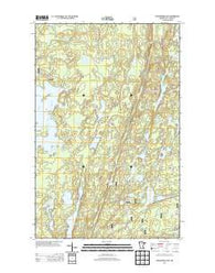 Angleworm Lake Minnesota Historical topographic map, 1:24000 scale, 7.5 X 7.5 Minute, Year 2013