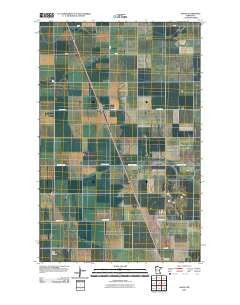 Angus Minnesota Historical topographic map, 1:24000 scale, 7.5 X 7.5 Minute, Year 2010