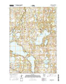 Annandale Minnesota Current topographic map, 1:24000 scale, 7.5 X 7.5 Minute, Year 2016