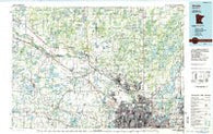 Anoka Minnesota Historical topographic map, 1:100000 scale, 30 X 60 Minute, Year 1985