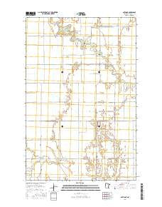 Anthony Minnesota Current topographic map, 1:24000 scale, 7.5 X 7.5 Minute, Year 2016