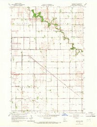 Anthony Minnesota Historical topographic map, 1:24000 scale, 7.5 X 7.5 Minute, Year 1965