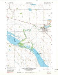 Appleton Minnesota Historical topographic map, 1:24000 scale, 7.5 X 7.5 Minute, Year 1958