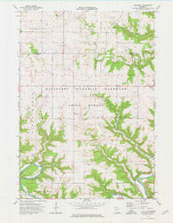 Arendahl Minnesota Historical topographic map, 1:24000 scale, 7.5 X 7.5 Minute, Year 1974