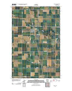 Argyle Minnesota Historical topographic map, 1:24000 scale, 7.5 X 7.5 Minute, Year 2010