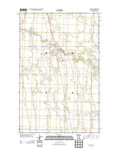 Argyle Minnesota Historical topographic map, 1:24000 scale, 7.5 X 7.5 Minute, Year 2013