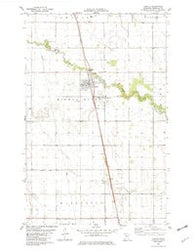 Argyle Minnesota Historical topographic map, 1:24000 scale, 7.5 X 7.5 Minute, Year 1982