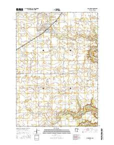 Arlington Minnesota Current topographic map, 1:24000 scale, 7.5 X 7.5 Minute, Year 2016