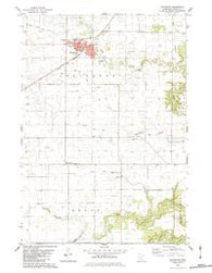 Arlington Minnesota Historical topographic map, 1:24000 scale, 7.5 X 7.5 Minute, Year 1982