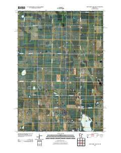 Artichoke Lake NW Minnesota Historical topographic map, 1:24000 scale, 7.5 X 7.5 Minute, Year 2010