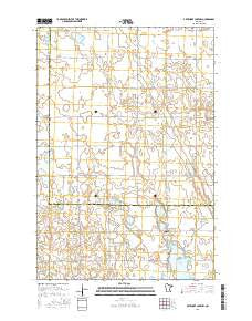 Artichoke Lake NW Minnesota Current topographic map, 1:24000 scale, 7.5 X 7.5 Minute, Year 2016
