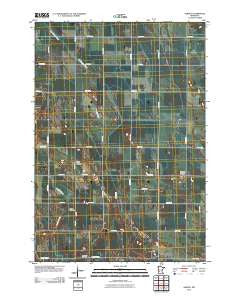 Asbury Minnesota Historical topographic map, 1:24000 scale, 7.5 X 7.5 Minute, Year 2010