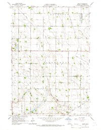Asbury Minnesota Historical topographic map, 1:24000 scale, 7.5 X 7.5 Minute, Year 1965