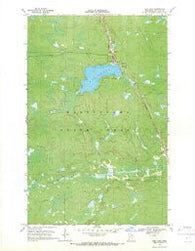Ash Lake Minnesota Historical topographic map, 1:24000 scale, 7.5 X 7.5 Minute, Year 1968