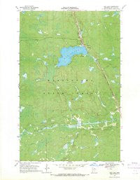 Ash Lake Minnesota Historical topographic map, 1:24000 scale, 7.5 X 7.5 Minute, Year 1968