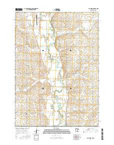 Ash Creek Minnesota Current topographic map, 1:24000 scale, 7.5 X 7.5 Minute, Year 2016