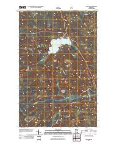 Ash Lake Minnesota Historical topographic map, 1:24000 scale, 7.5 X 7.5 Minute, Year 2011