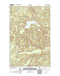 Ash Lake Minnesota Historical topographic map, 1:24000 scale, 7.5 X 7.5 Minute, Year 2013