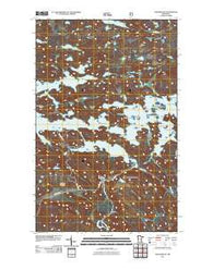 Ash River NE Minnesota Historical topographic map, 1:24000 scale, 7.5 X 7.5 Minute, Year 2011
