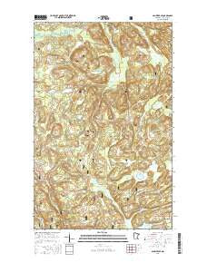 Ash River SE Minnesota Current topographic map, 1:24000 scale, 7.5 X 7.5 Minute, Year 2016