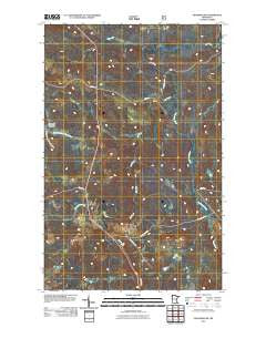 Ash River SW Minnesota Historical topographic map, 1:24000 scale, 7.5 X 7.5 Minute, Year 2011