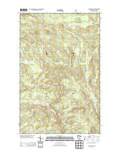 Ash River SW Minnesota Historical topographic map, 1:24000 scale, 7.5 X 7.5 Minute, Year 2013