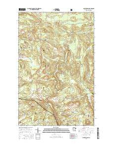 Ash River SW Minnesota Current topographic map, 1:24000 scale, 7.5 X 7.5 Minute, Year 2016