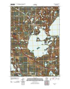 Ashby Minnesota Historical topographic map, 1:24000 scale, 7.5 X 7.5 Minute, Year 2010