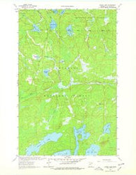 Astrid Lake Minnesota Historical topographic map, 1:24000 scale, 7.5 X 7.5 Minute, Year 1963